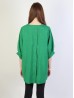 Fashion Blouse W/ V Pin & Buttoned Back 